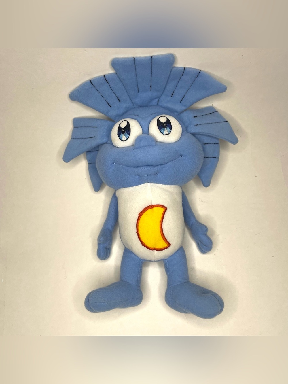 RARE Bedtime with Rollo the NightSpryte Blue Moon Softsculpt Plush Toy (No Tag)